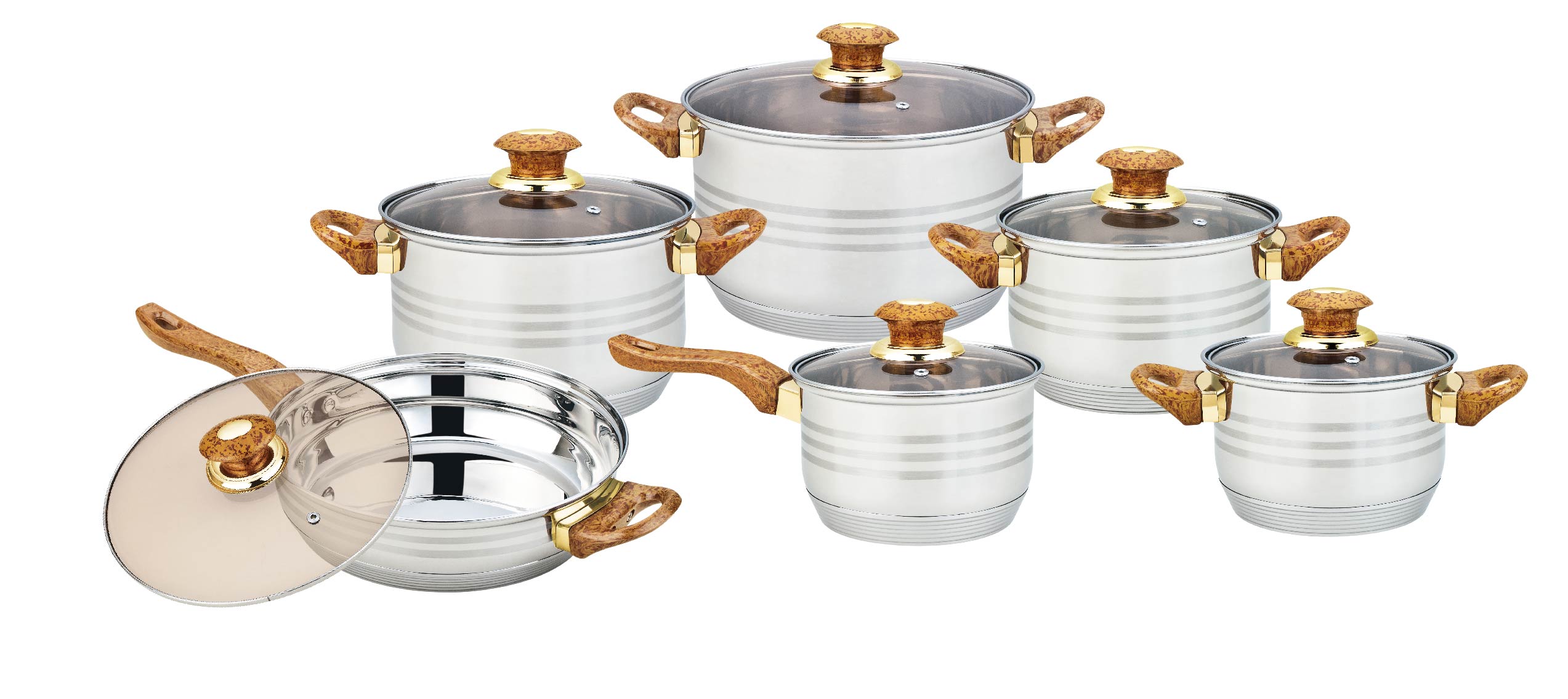 Model HS-C001-BROWN Stainless Steel Classic Line