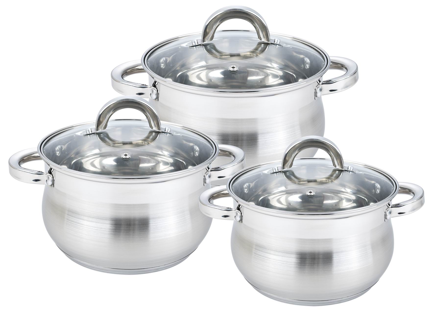 Model HS-E002 Stainless Steel Silver Line