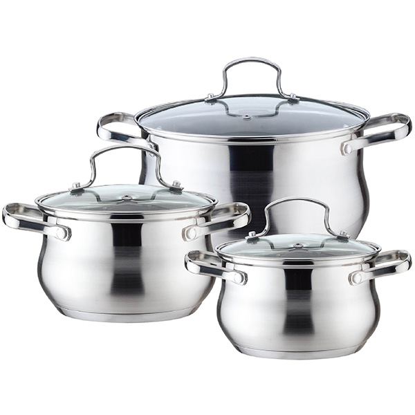 Model HS-E004 Stainless Steel Silver Line
