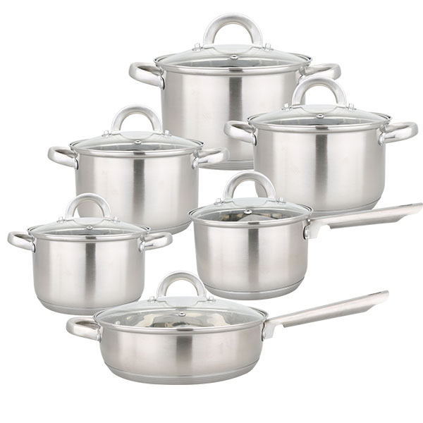 Model HS-E009 Stainless Steel Silver Line
